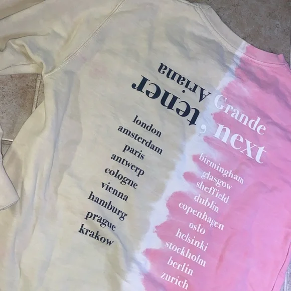Ariana Grande size S Tie dye crewneck - Picture 6 of 6